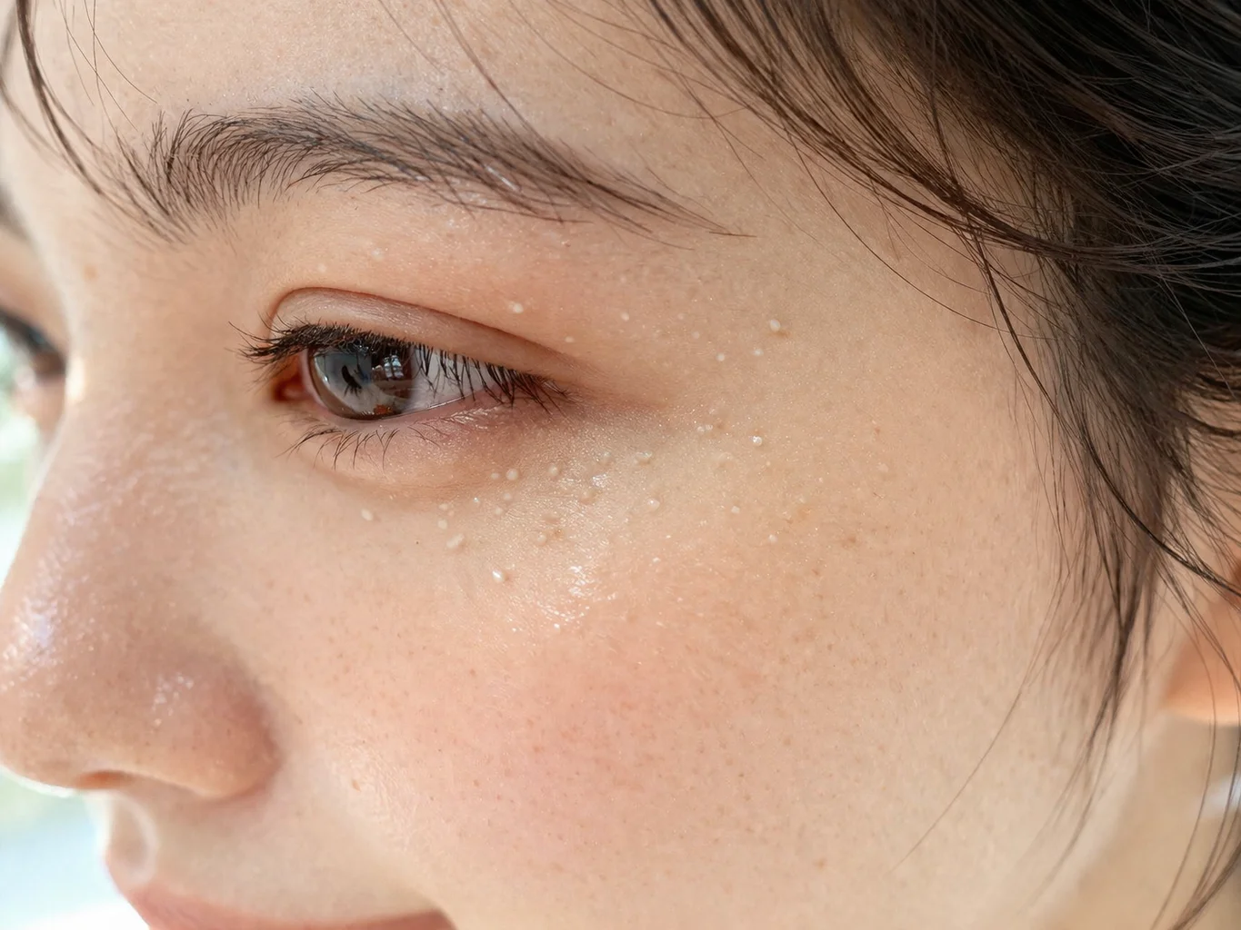 한관종 및 비립종 병변 안내